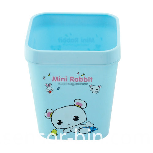 Mini Rabbit Colorful Plastic Waste Bin (FF-5256)